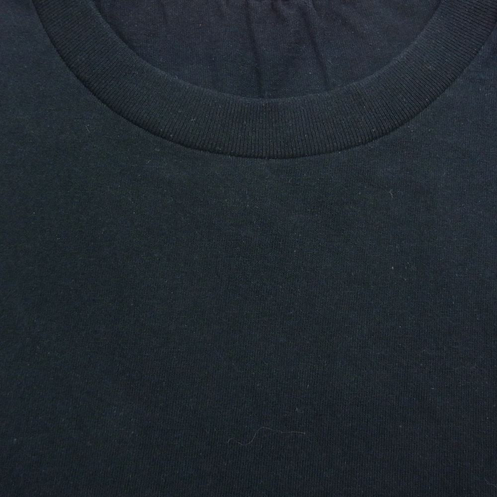 COMOLI コモリ 23AW Y03-05024 空紡天竺 長袖 Tシャツ ロングスリーブ ロンT ブラック系 2【極上美品】【中古】