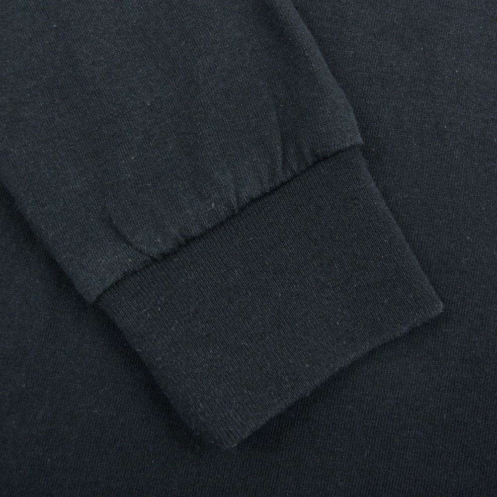 COMOLI コモリ 23AW Y03-05024 空紡天竺 長袖 Tシャツ ロングスリーブ ロンT ブラック系 2【極上美品】【中古】