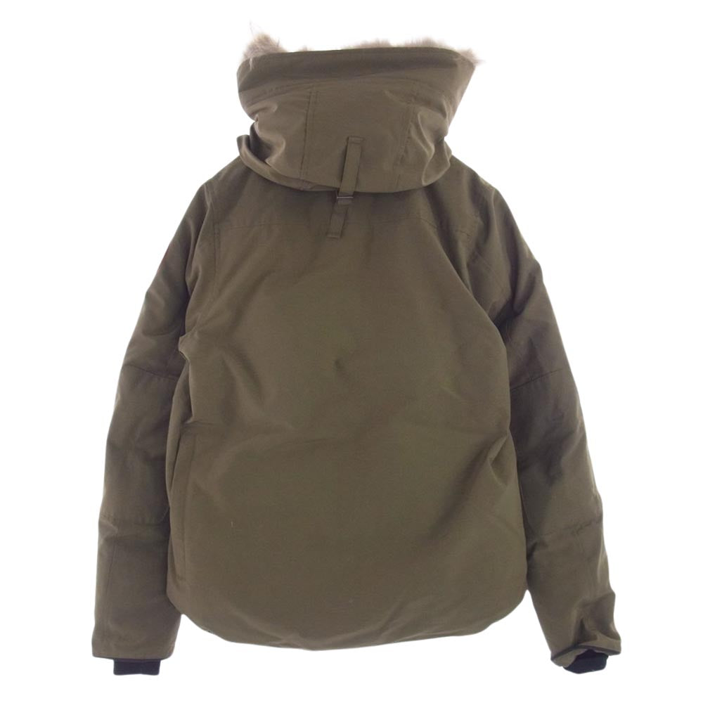 CANADA GOOSE カナダグース 2301JM 国内正規品 サザビーリーグタグ Russel Parka Heritage ラッセルパーカー ダウンジャケット カーキ系 L【中古】