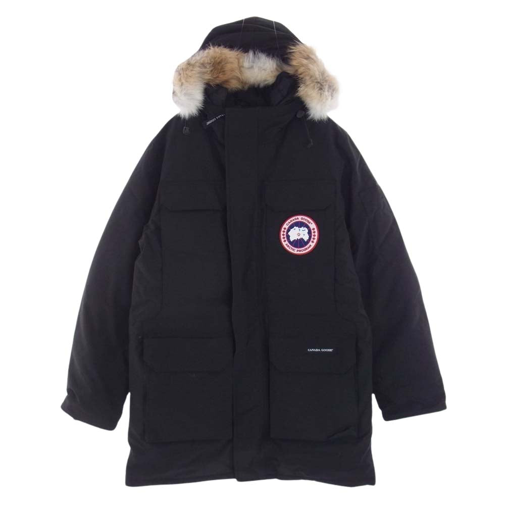 CANADA GOOSE カナダグース 4567MA  国内正規品 サザビーリーグタグ CITADEL PARKA FUSION FIT シタデルパーカ フュージョンフィット ダウンジャケット ブラック ブラック系 L【美品】【中古】
