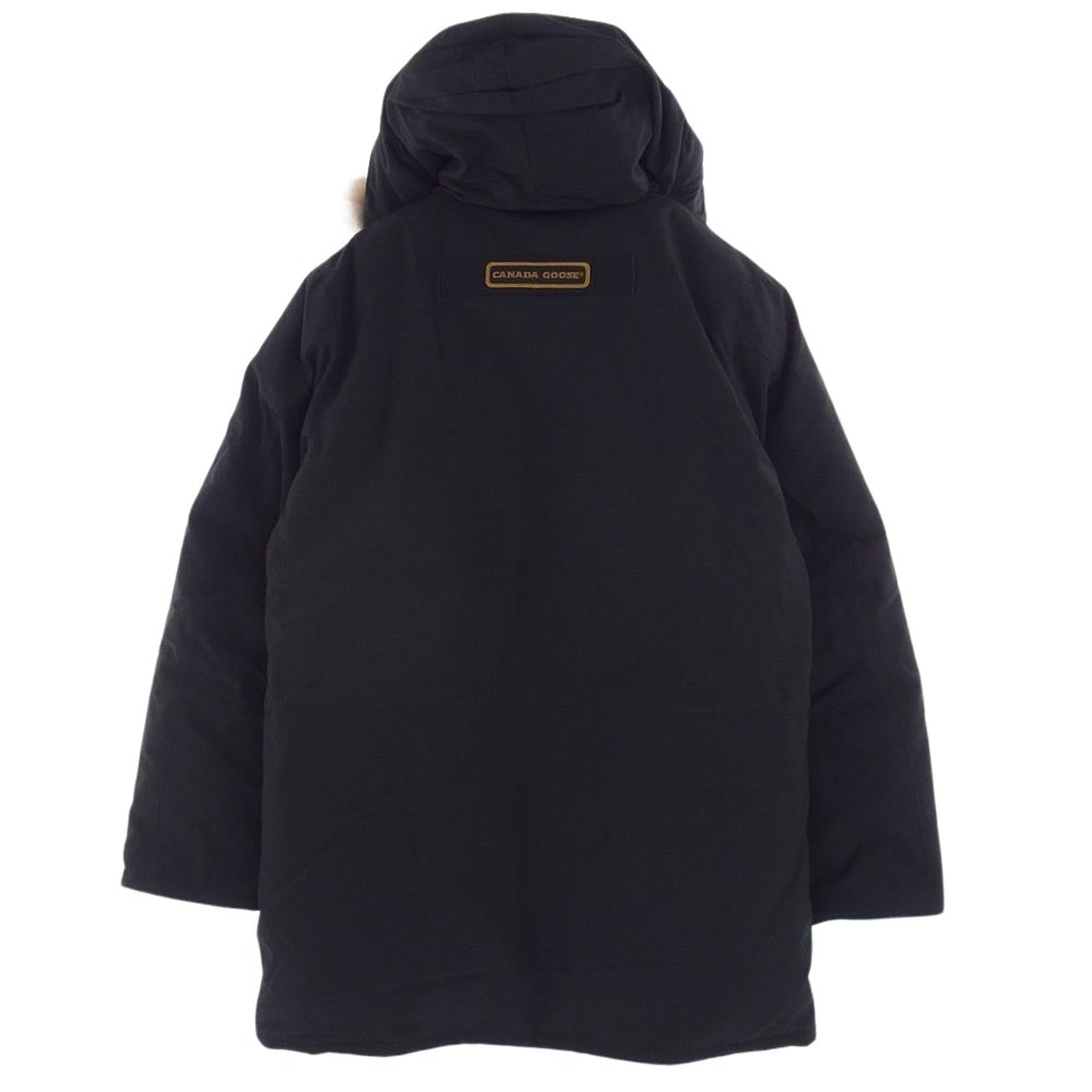 CANADA GOOSE カナダグース 4567MA  国内正規品 サザビーリーグタグ CITADEL PARKA FUSION FIT シタデルパーカ フュージョンフィット ダウンジャケット ブラック ブラック系 L【美品】【中古】