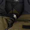 CANADA GOOSE カナダグース 4567MA 国内正規品 サザビーリーグタグ CITADEL PARKA FUSION FIT シタデルパーカ フュージョンフィット ダウンジャケット カーキ カーキ系 L【新古品】【未使用】【中古】