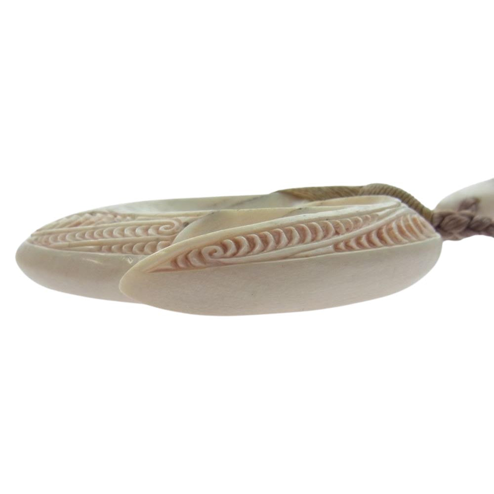 カズボーン フィッシュフック ハワイアンコア ボーン ネックレス オフホワイト系【中古】