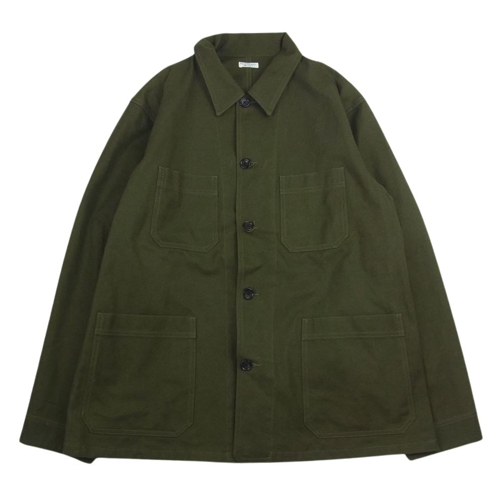PHIGVEL フィグベル PMAK-SJ01 FRENCH WORK JACKET フレンチ ワーク ジャケット カーキ系 3【中古】