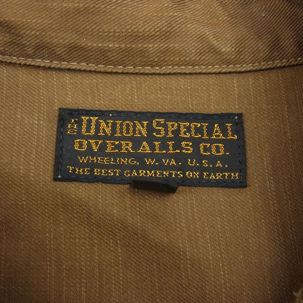 FREEWHEELERS フリーホイーラーズ 2121010 IRONHEAD WORK JACKET ウッズマン アイアンヘッド ワーク ジャケット ブラウン系 38【中古】