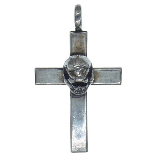 STOPLIGHT ストップライト Skull Heavy Cross Top スカル ヘビー クロス トップ シルバー系【中古】