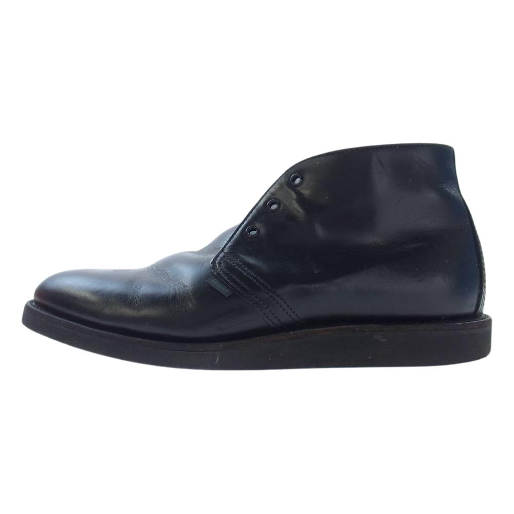 RED WING レッドウィング 9196 POSTMAN CHUKKA ポストマン チャッカ ブーツ ブラック系 US10 D【中古】