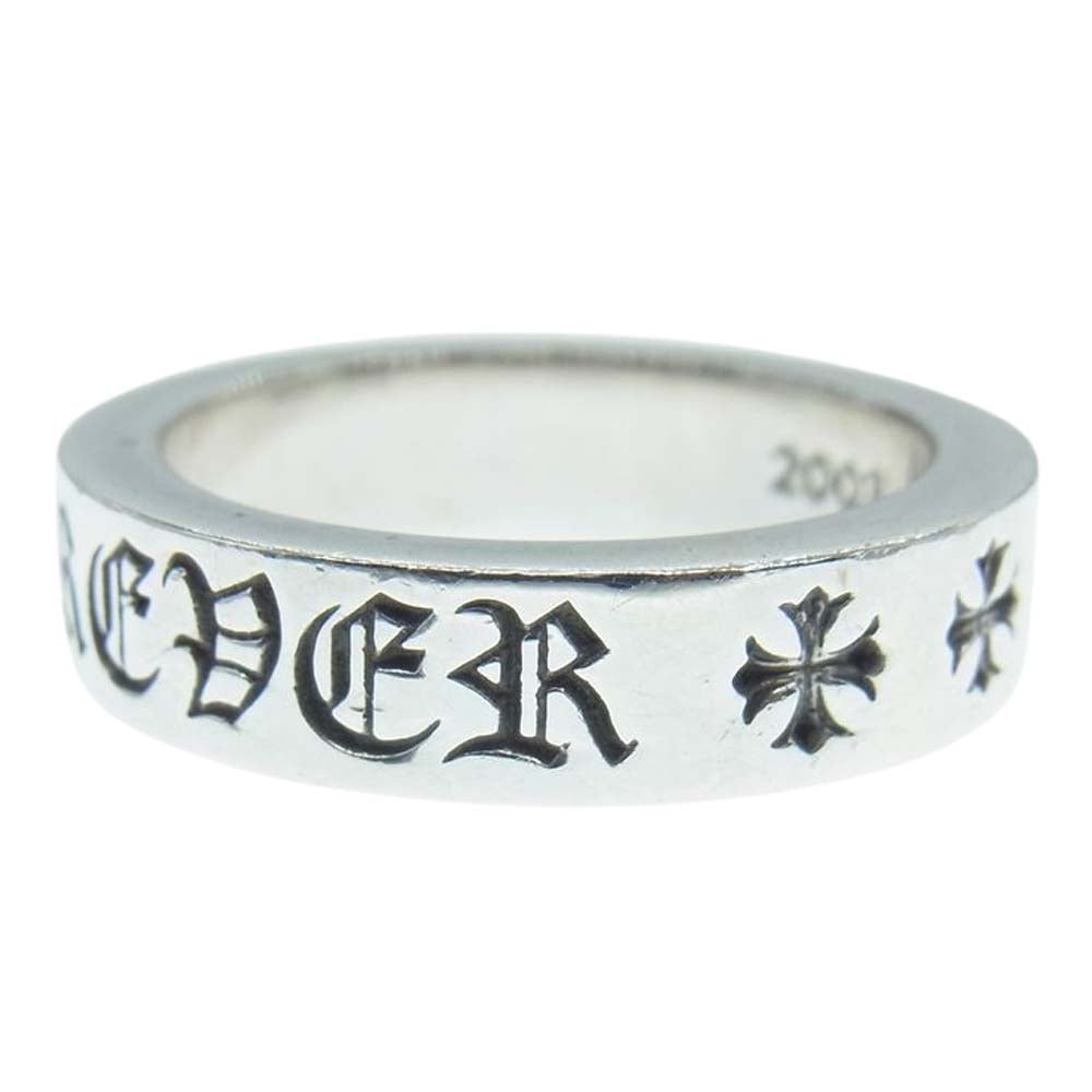 CHROME HEARTS クロムハーツ（原本無） 6mm SPACER FOREVER スペーサー フォーエバー リング シルバー系 21号【中古】