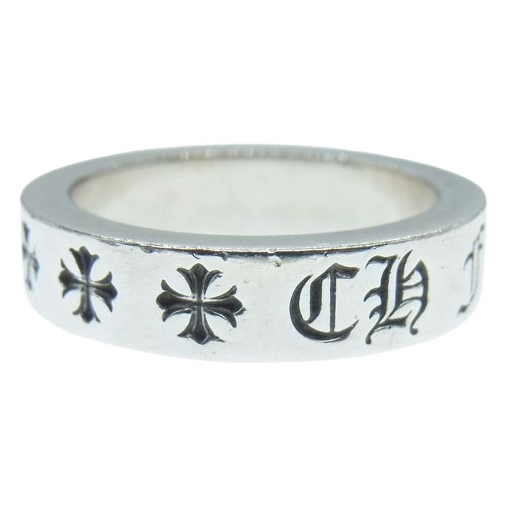 CHROME HEARTS クロムハーツ（原本無） 6mm SPACER FOREVER スペーサー フォーエバー リング シルバー系 21号【中古】