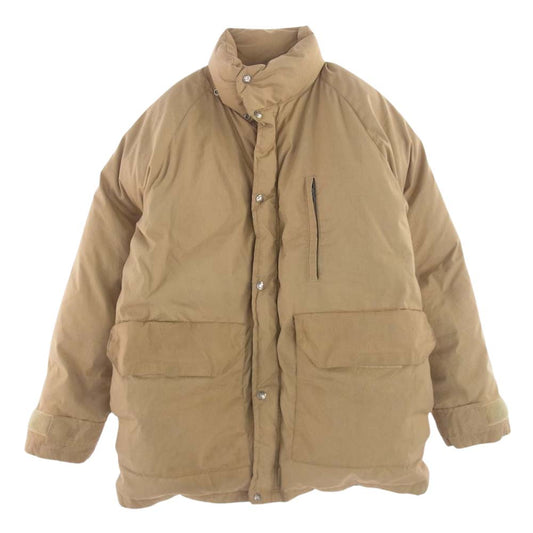 THE NORTH FACE ノースフェイス 80's 茶タグ vintage ヴィンテージ ダウン ジャケット ベージュ系 M【中古】