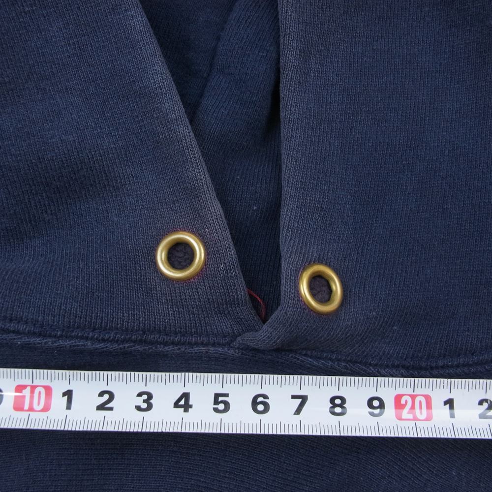 Champion チャンピオン USA製 90s REVERSE WEAVE リバースウィーブ 刺繍タグ vintage ヴィンテージ パーカー スウェット ネイビー系 XL【中古】