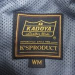 KADOYA カドヤ K'S PRODUCT ライディング メッシュ ジャケット グレー グレー系 WM【中古】