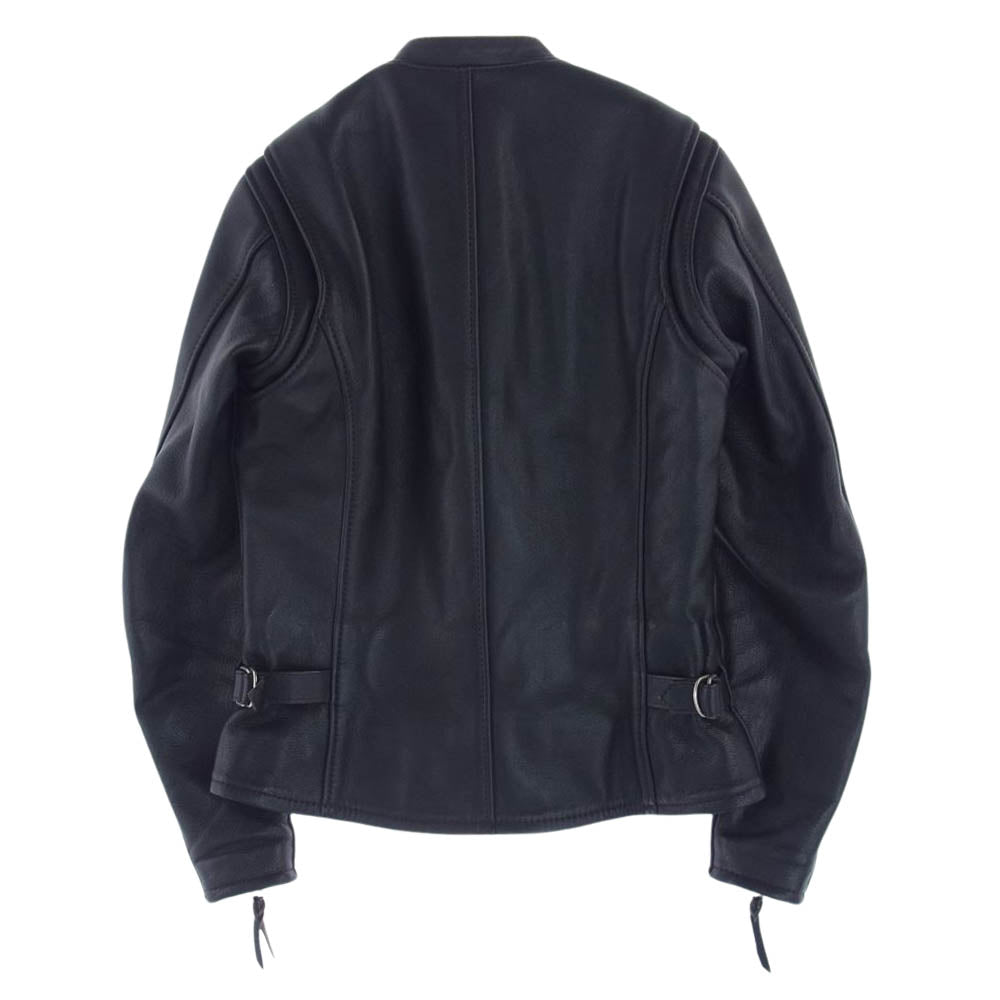 KADOYA カドヤ HEAD FACTORY K’s LEATHER レザー シングル ライダース ジャケット ブラック系【中古】