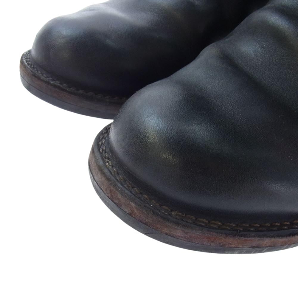 WESCO ウエスコ CUSTOM BOSS カスタム ボス レザー スエード 2トーン エンジニア ワーク ブーツ ブラック系 9【中古】