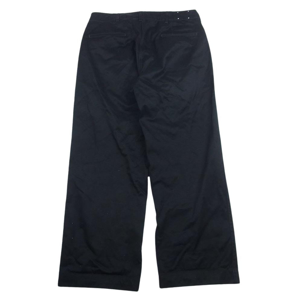Buzz Rickson's バズリクソンズ WILLIAM GIBSON COLLECTION BLACK CHINO ウィリアム ギブソン ボタンフライ チノパンツ ブラック系 W32【中古】