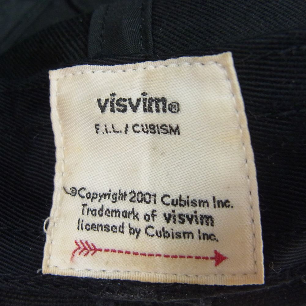 VISVIM ビズビム 16SS 619903003003 EXCELSIOR CAP (SUB) エクセルシオール キャップ サブ 帽子 ブラック系 SM【中古】