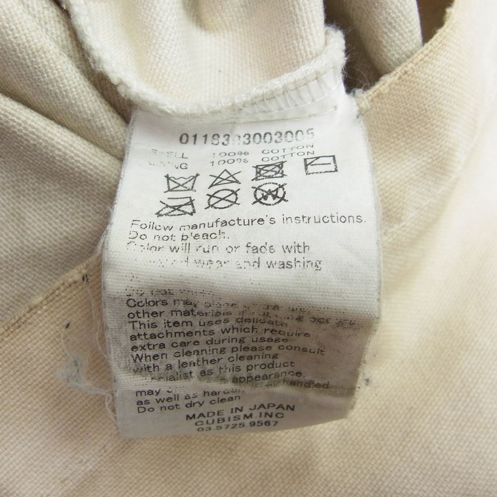 VISVIM ビズビム 18AW 0118303003005 MUSETTE CANVAS M.A.R.C ミュゼット キャンバス ショルダー バッグ オフホワイト系【中古】