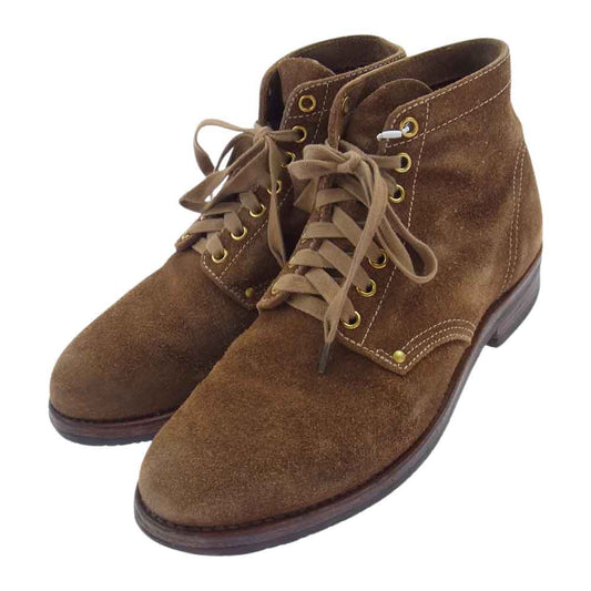 VISVIM ビズビム 0117402002005 FIL BRIGADIEA BOOTS FOLK スエード レザー ブーツ ブラウン系 US10【中古】