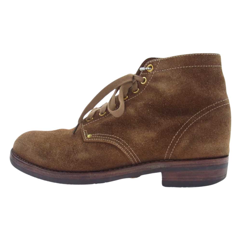 VISVIM ビズビム 0117402002005 FIL BRIGADIEA BOOTS FOLK スエード レザー ブーツ ブラウン系 US10【中古】
