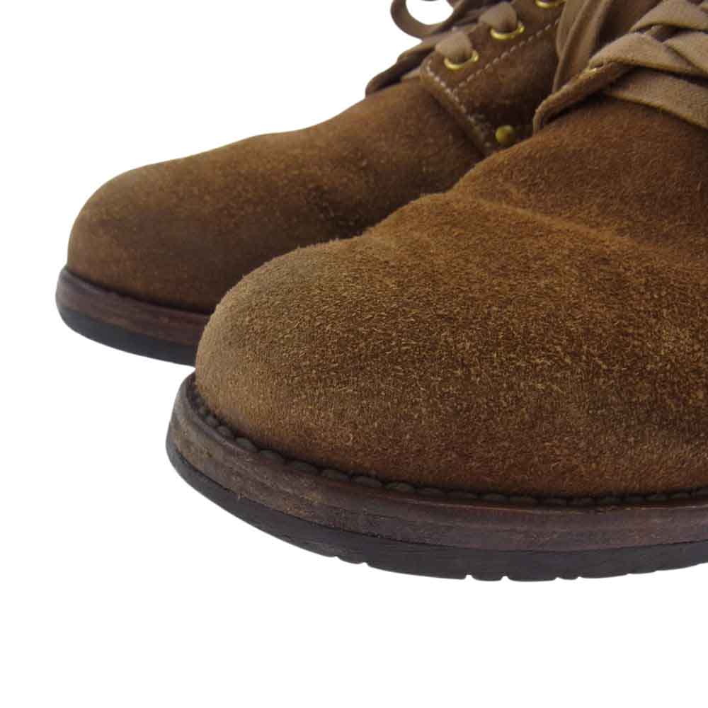 VISVIM ビズビム 0117402002005 FIL BRIGADIEA BOOTS FOLK スエード レザー ブーツ ブラウン系 US10【中古】