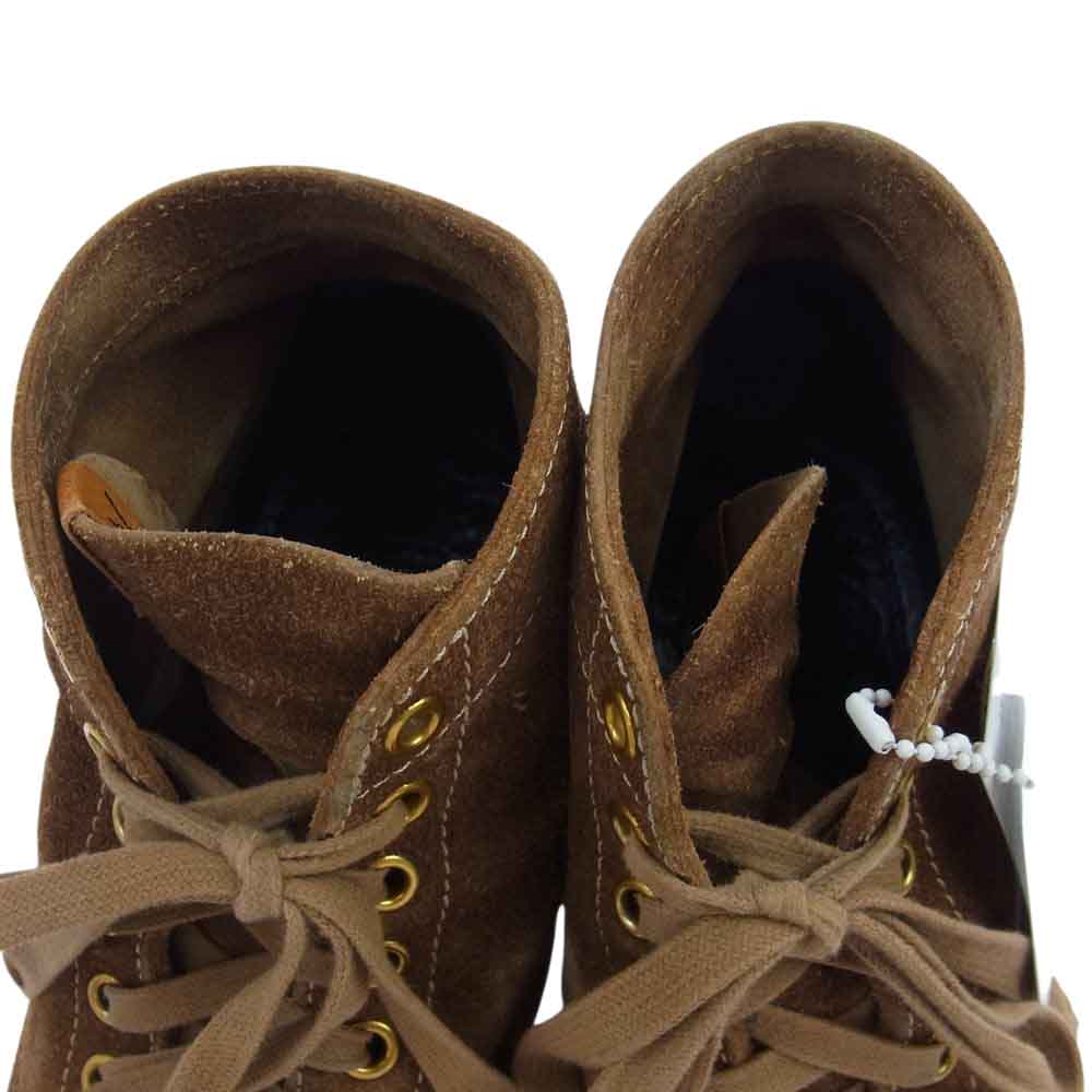 VISVIM ビズビム 0117402002005 FIL BRIGADIEA BOOTS FOLK スエード レザー ブーツ ブラウン系 US10【中古】