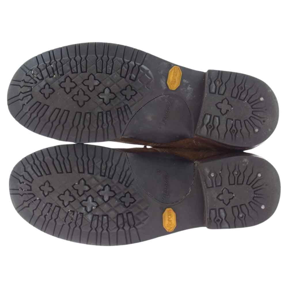 VISVIM ビズビム 0117402002005 FIL BRIGADIEA BOOTS FOLK スエード レザー ブーツ ブラウン系 US10【中古】