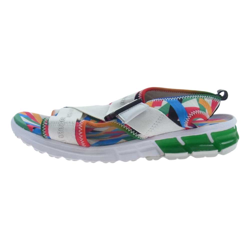 asics アシックス GEL-QUANTUM 90 SD 東京 2020 オリンピックエンブレム サンダル マルチカラー系【中古】