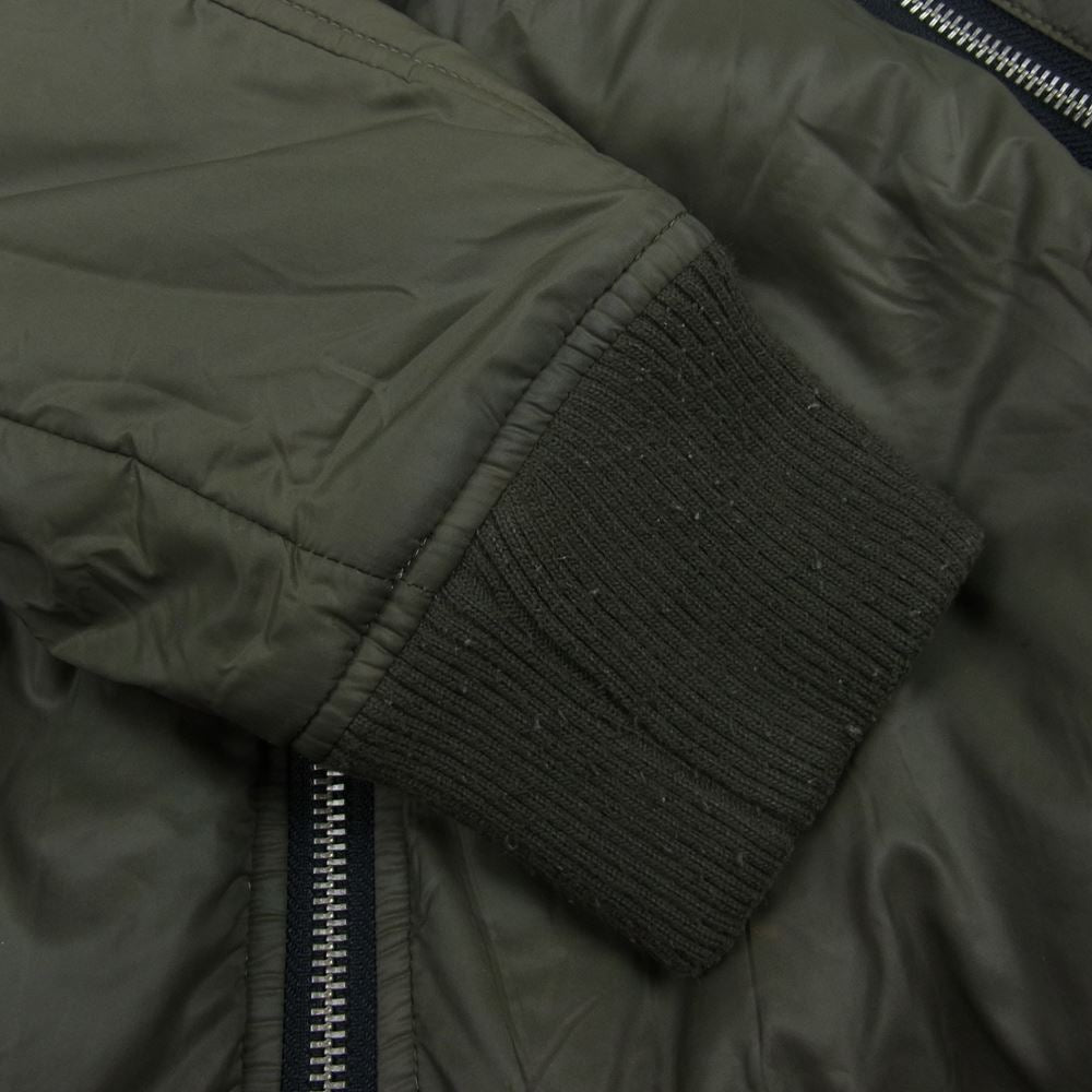 Magine マージン THINSULATE MA-1 シンサレート 中綿 ジャケット カーキ系 48【中古】