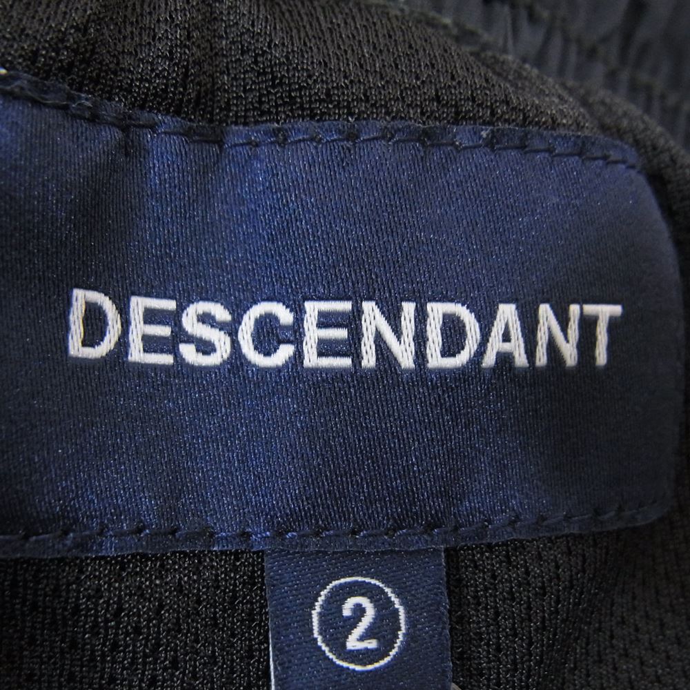 DESCENDANT ディセンダント ナイロン タッサーショーツ ショートパンツ ブラック系 2【中古】