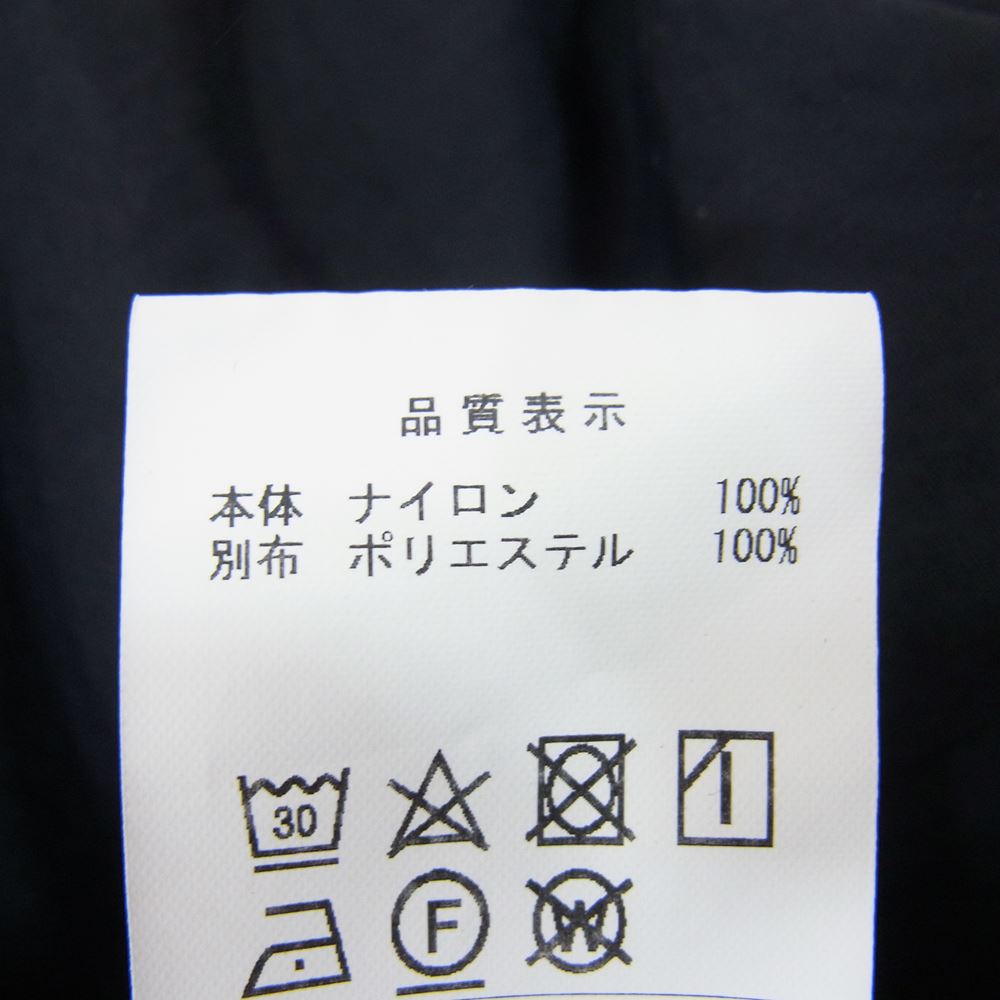 DESCENDANT ディセンダント ナイロン タッサーショーツ ショートパンツ ブラック系 2【中古】