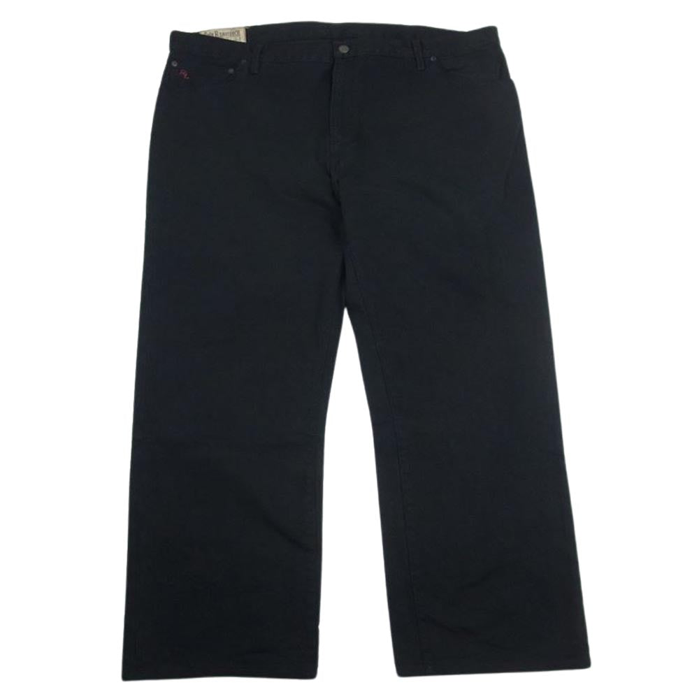 POLO RALPH LAUREN ポロ・ラルフローレン ワイド デニム パンツ ブラック系 44B/32【中古】