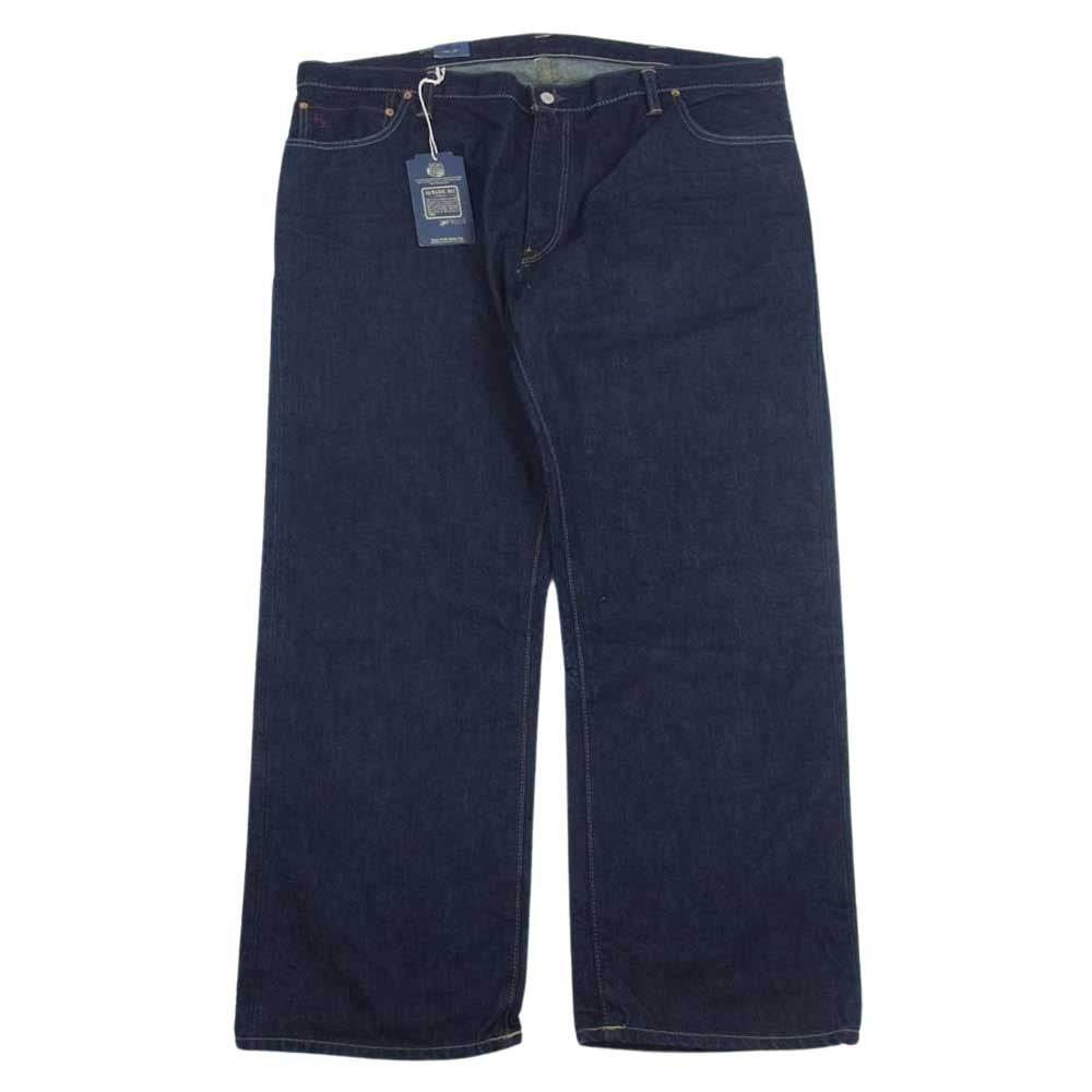 POLO RALPH LAUREN ポロ・ラルフローレン CLASSIC 867 クラシック ワイド デニム パンツ インディゴブルー系 44B/30【中古】