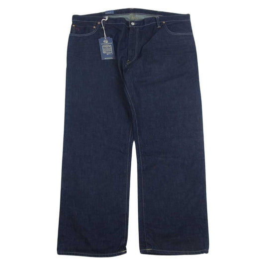 POLO RALPH LAUREN ポロ・ラルフローレン CLASSIC 867 クラシック ワイド デニム パンツ インディゴブルー系 44B/30【中古】