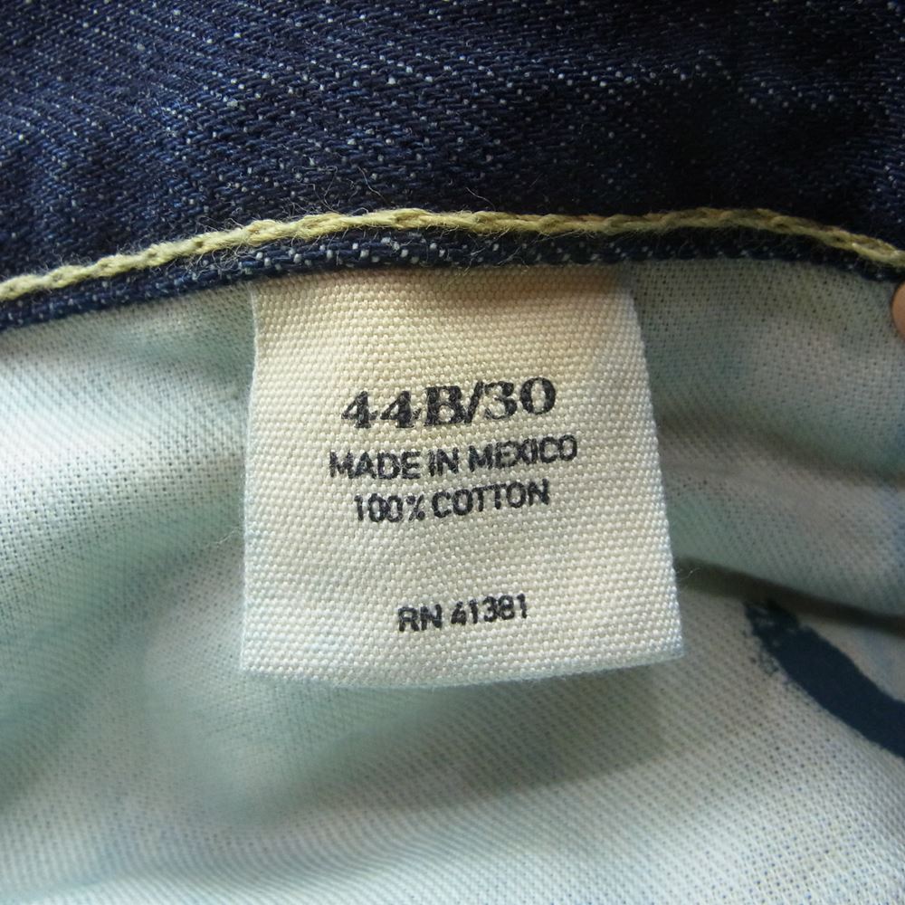 POLO RALPH LAUREN ポロ・ラルフローレン CLASSIC 867 クラシック ワイド デニム パンツ インディゴブルー系 44B/30【中古】
