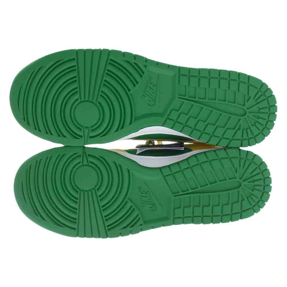 NIKE ナイキ DV0833-300 Dunk Low Reverse Brazil ダンク ロー リバース ブラジル スニーカー イエロー系 グリーン系 28.5cm【新古品】【未使用】【中古】