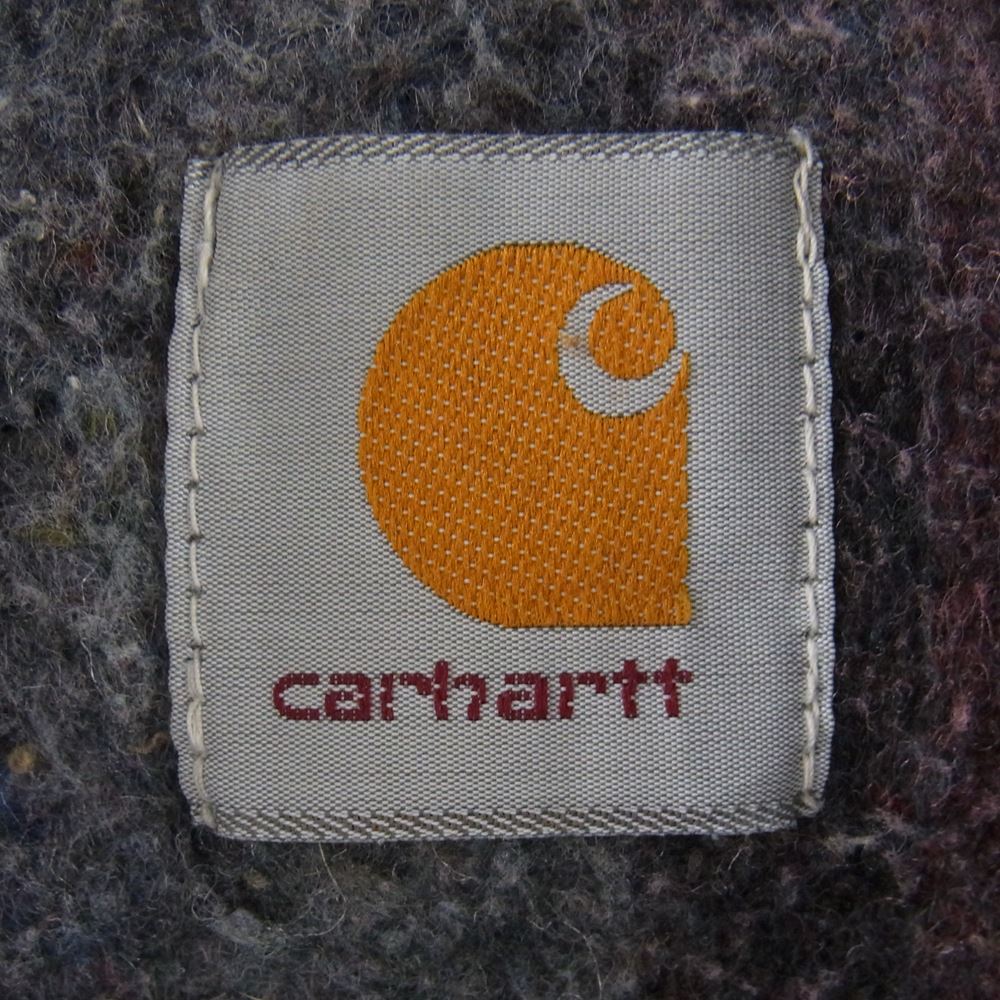 Carhartt カーハート 裏地ブランケット ダック カバーオール ジャケット エメラルドグリーン系【中古】