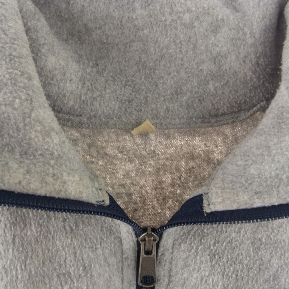 patagonia パタゴニア 80s ヴィンテージ デカタグ レトロパイル フリースジャケット グレー　 グレー系 L【中古】