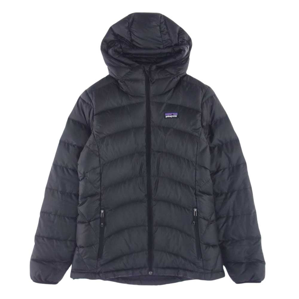 patagonia パタゴニア 13AW 84905 W's Down Sweater Hoody ダウンセーター フーディ ダウンジャケット ブラック系 XS【中古】