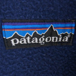 patagonia パタゴニア 80s ヴィンテージ デカタグ レトロパイル フリースジャケット ネイビー ネイビー系 XL【中古】