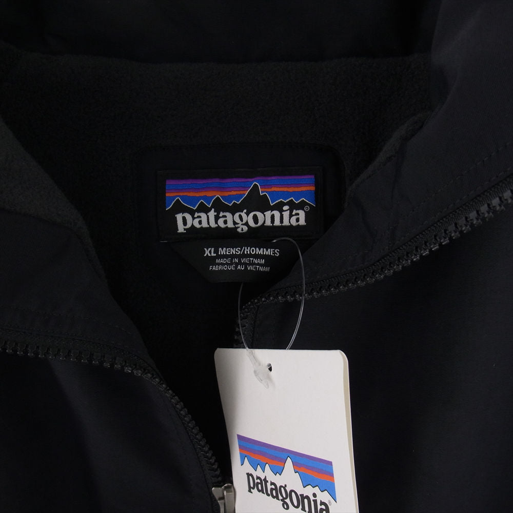 patagonia パタゴニア 15AW 28145 15年製 Shelled Synchilla Jacket シェルド シンチラ ジャケット ブラック系 ブラック系 XL【中古】