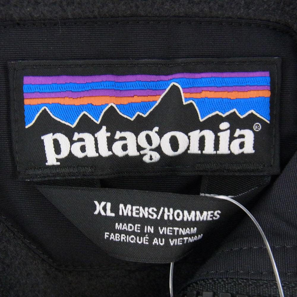 patagonia パタゴニア 15AW 28145 15年製 Shelled Synchilla Jacket シェルド シンチラ ジャケット ブラック系 ブラック系 XL【中古】