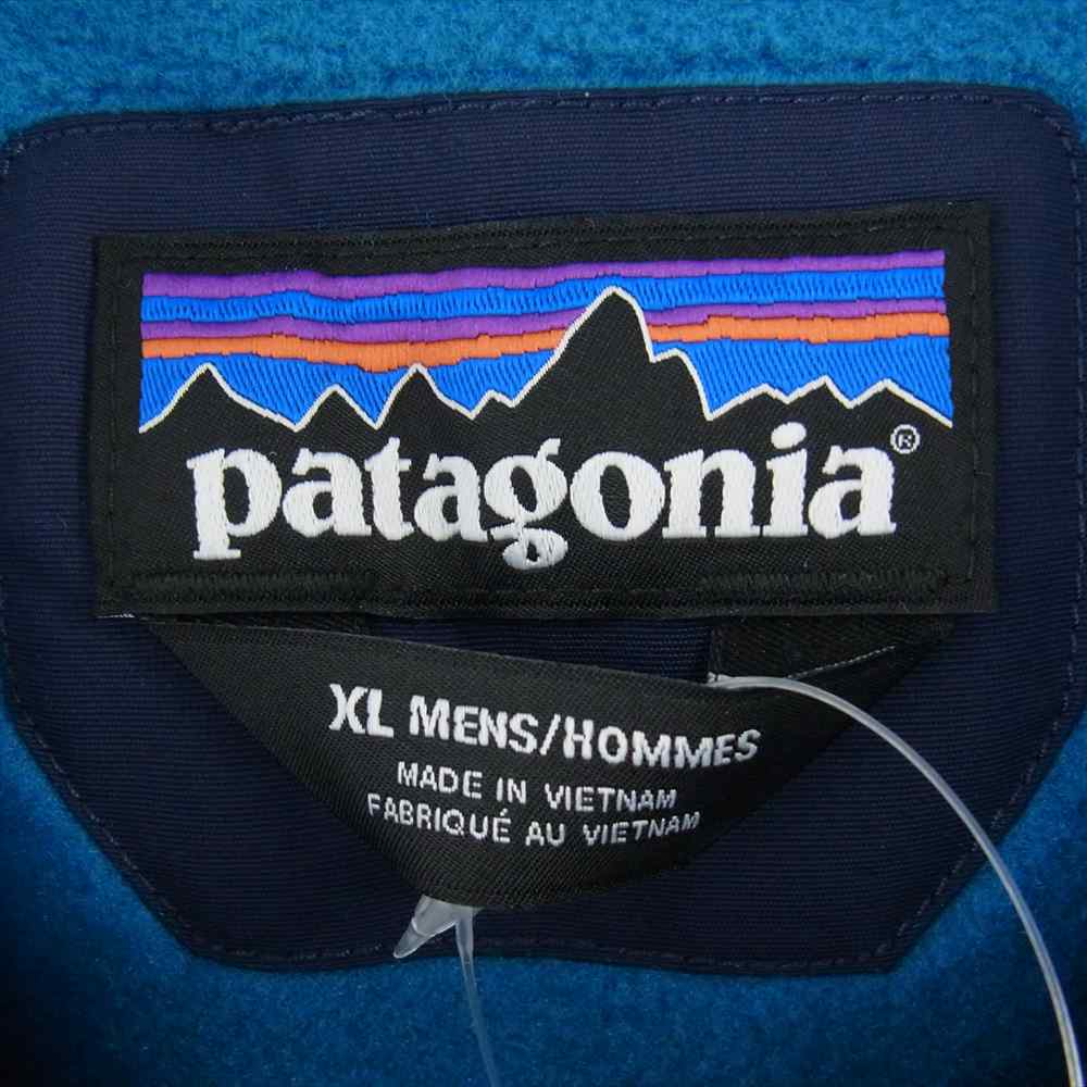 patagonia パタゴニア 15AW 28145 15年製 Shelled Synchilla Jacket シェルド シンチラ ジャケット ネイビー系 XL【中古】