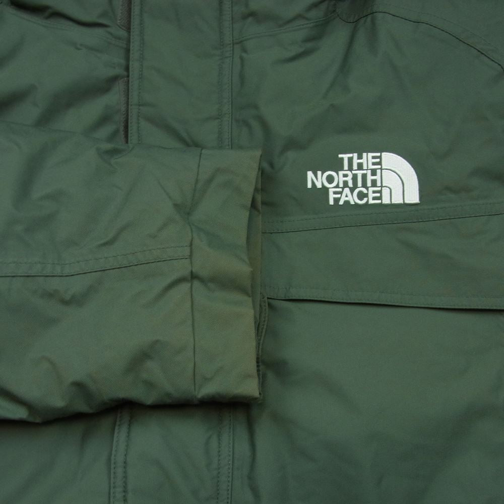 THE NORTH FACE ノースフェイス ND00466 McMURDO PARKA マクマード パーカー ダウン ジャケット グリーン系 XXL【中古】