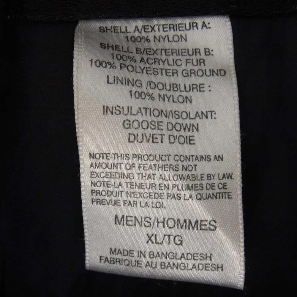 THE NORTH FACE ノースフェイス ND01219 Elebus Jacket エレバス ダウン ジャケット ブラック系 XL【中古】