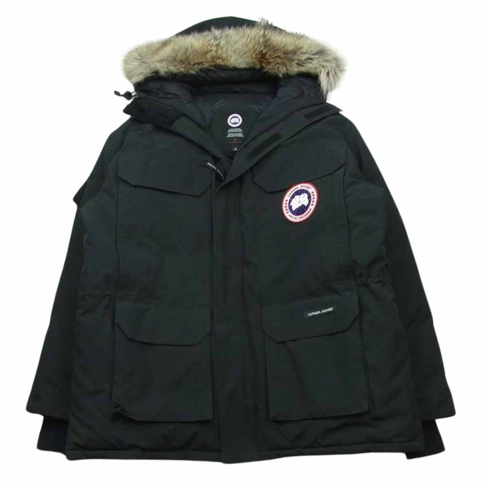 CANADA GOOSE カナダグース 4565M EXPEDITION PARKAエクスペディション パーカー ダウン ジャケット ブラック系 L【中古】