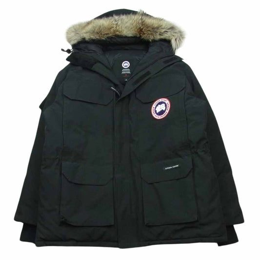 CANADA GOOSE カナダグース 4565M EXPEDITION PARKAエクスペディション パーカー ダウン ジャケット ブラック系 L【中古】