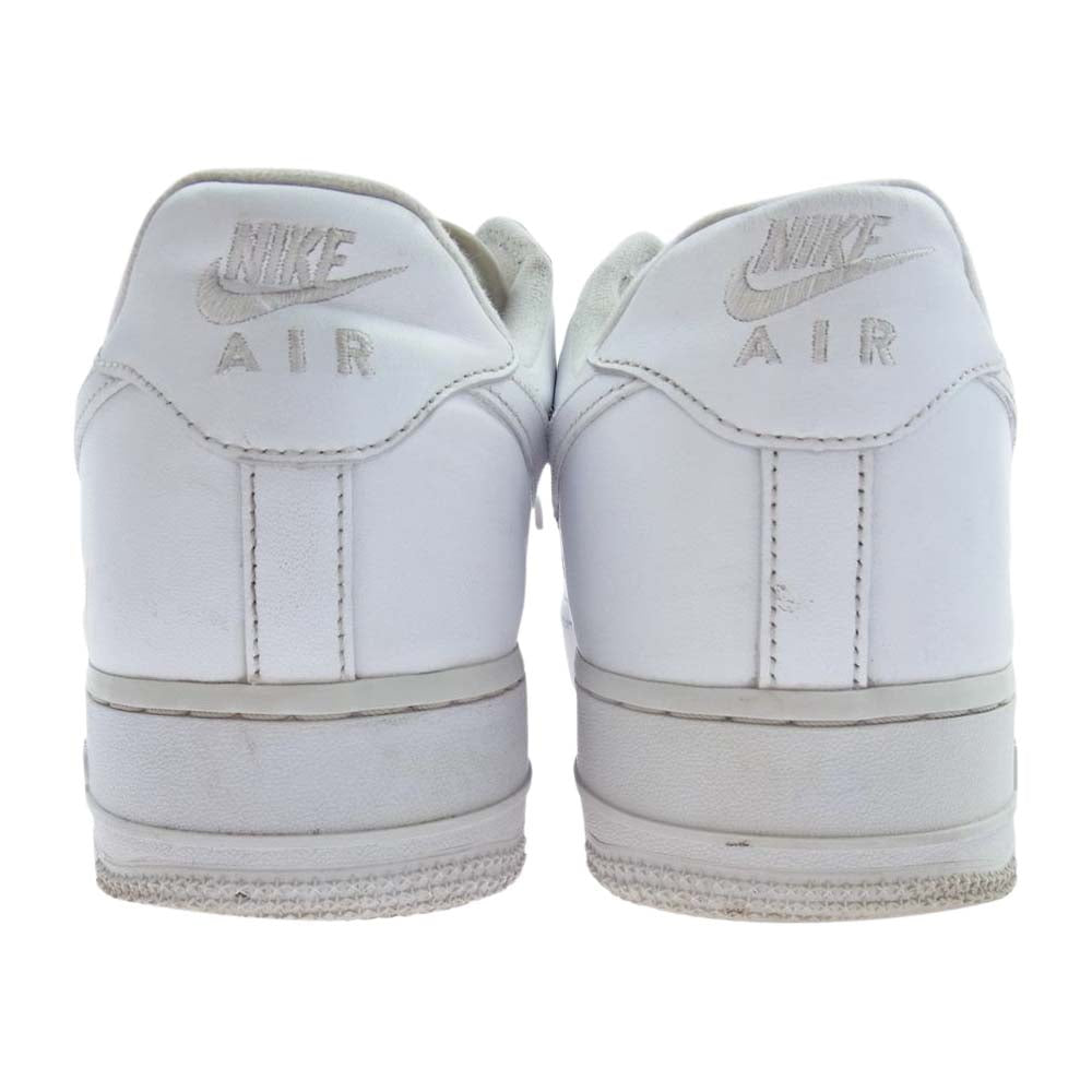 Supreme シュプリーム CU9225-100 × NIKE ナイキ Air Force 1 AF1 Low White エアフォース ロー ホワイト スニーカー ホワイト系 28.5cm【中古】