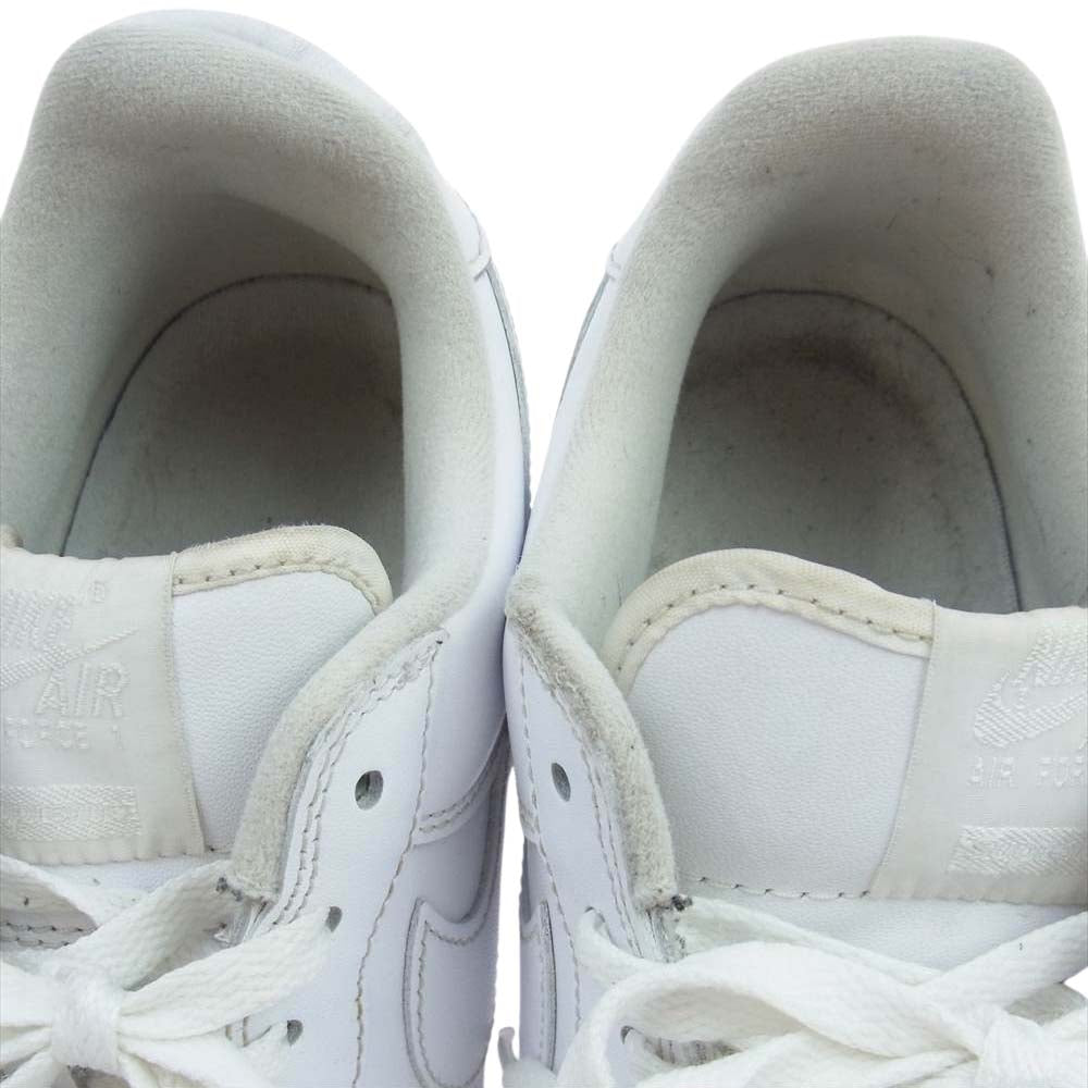 Supreme シュプリーム CU9225-100 × NIKE ナイキ Air Force 1 AF1 Low White エアフォース ロー ホワイト スニーカー ホワイト系 28.5cm【中古】