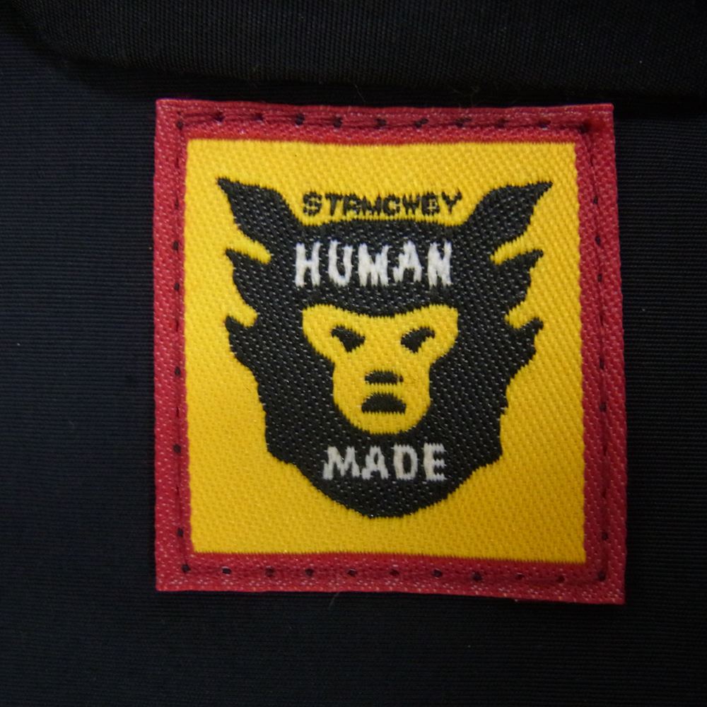 HUMAN MADE ヒューマンメイド 23SS Half Zip Anorak Jacket ハーフジップ アノラック ジャケット パーカー フーディー ブラック系 XL【中古】