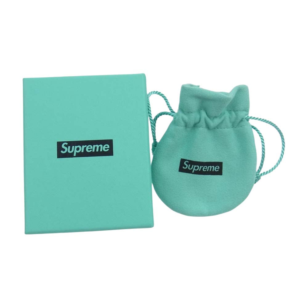Supreme シュプリーム 21AW × Tiffany & Co ティファニー Star Bracelet Silver スター ブレスレット シルバー シルバー系【中古】